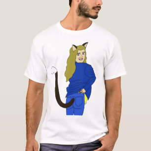 T-shirt catgirl
