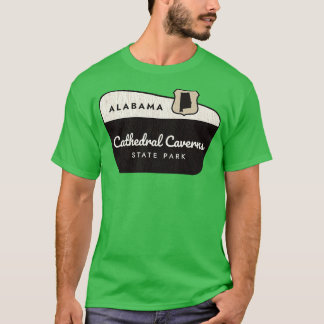 T-shirt Cathedral Caverns State Park Alabama Affiche de bi