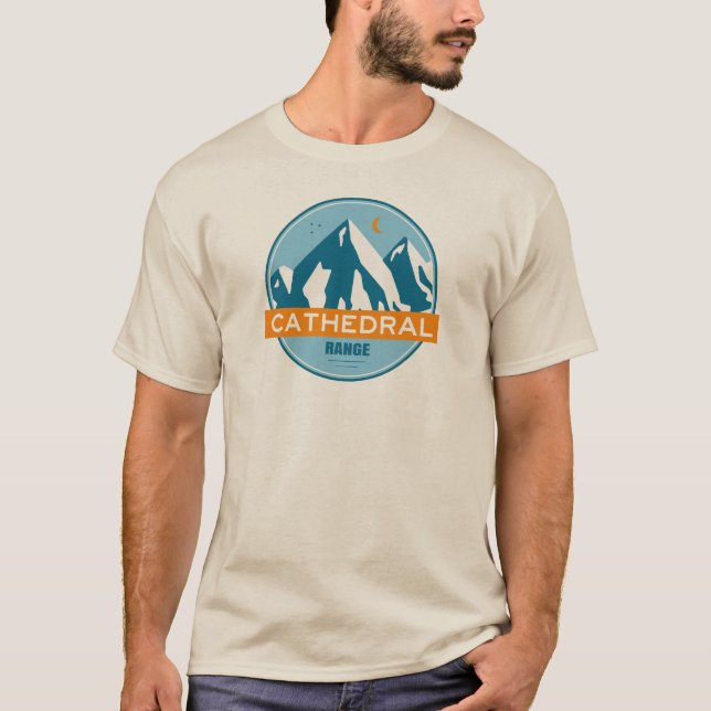 T-shirt Cathedral Range California (Devant)