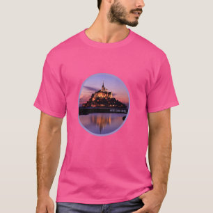 T-shirt Cathédrale de Normandie du Mont Saint Michel Franc
