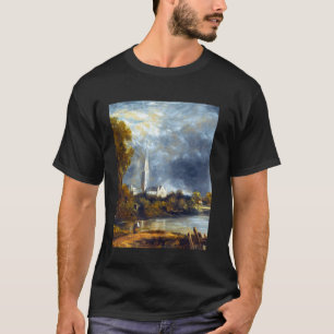 T-shirt Cathédrale de Salisbury John Constable Romantisme