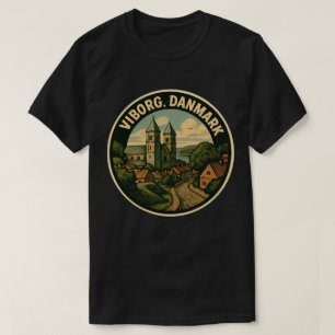 T-shirt Cathédrale de Viborg Danemark