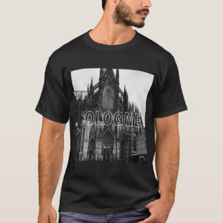 T-shirt Cathédrale historique de Cologne en Allemagne