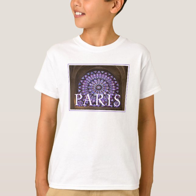 T-shirt Cathédrale Notre-Dame | Paris, France (Devant)