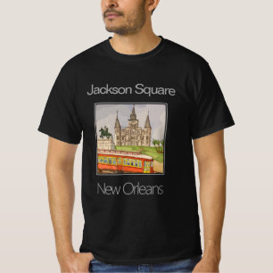T-shirt Cathédrale Saint-Louis, Jackson Carré, Nouvelle-Or