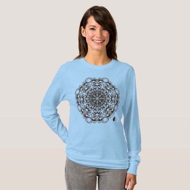 T-shirt Catherine Octa Glyph (Devant entier)