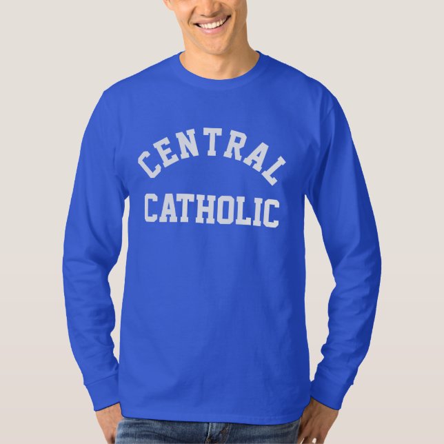 T-shirt catholique central (Devant)