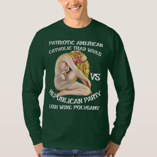 T-SHIRT CATHOLIQUES CONVICTS DHS CBP PARTI RÉPUBLICAIN 202