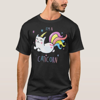 T-shirt Caticorn Meowgical Rainbow Cat Kittycorn