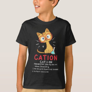 T-shirt Cation Science Chimie amusante Chimie Chimiste Sci