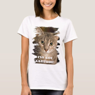 T-shirt catitude