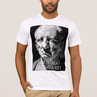 T-shirt Cato l'aîné - est de CARTHAGO DELENDA