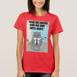 T-shirt Cats Coffee