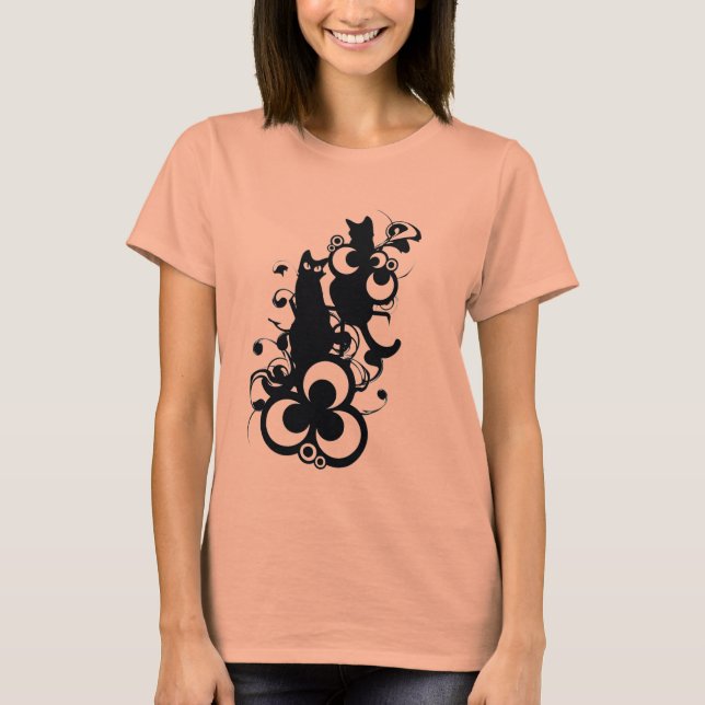 T-shirt CatSilhoutte (Devant)