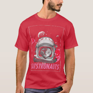 T-shirt Catstronaut amoureux de l'espace chat astronaute s
