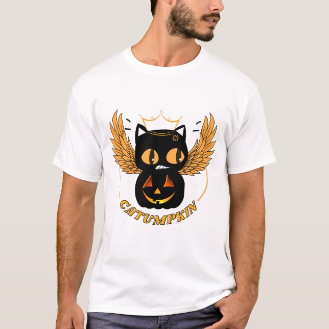 T-SHIRT CATUMPKIN QUEEN EN COLÈRE (Devant)