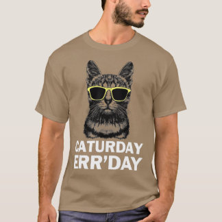 T-shirt Caturday Errday