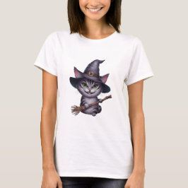 T-shirt catwifhat sticker
