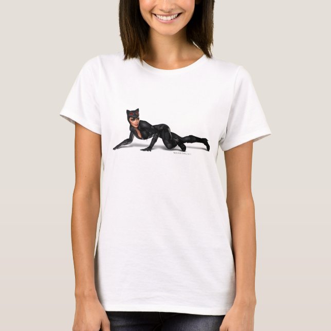 T-shirt Catwoman Lurking (Devant)