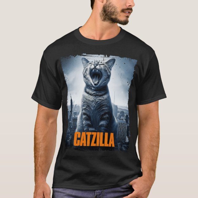 T-shirt Catzilla (Devant)
