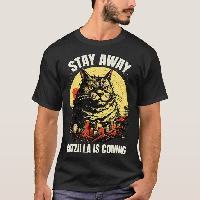 T-shirt Catzilla 2 (Devant)
