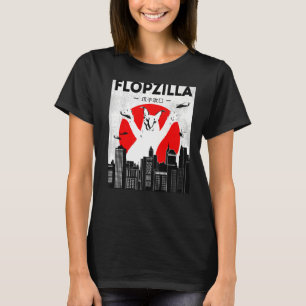 T-shirt Catzilla Funny gros mème Flopzilla Caracal C