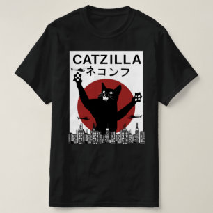 T-SHIRT CATZILLA MONSTER