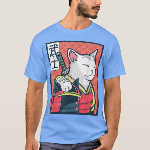 T-shirt Catzilla rétro - Art Chat Japonais Ancien - Anime