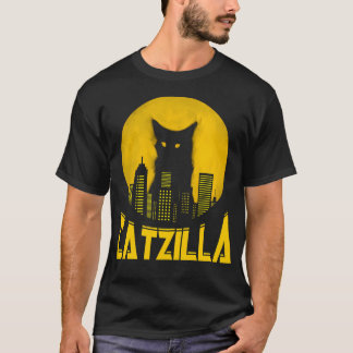 T-shirt Catzilla Vintage