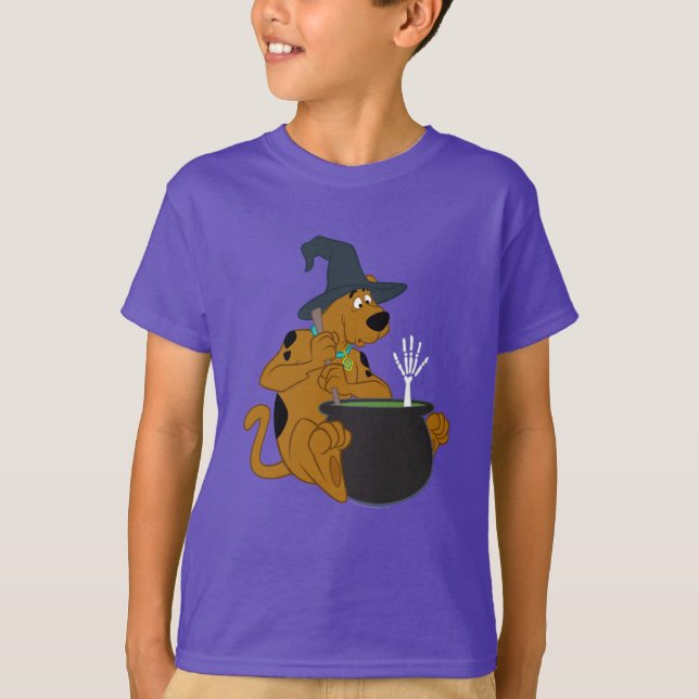 T-shirt Cauldron de sorcière Scooby-Doo (Devant)