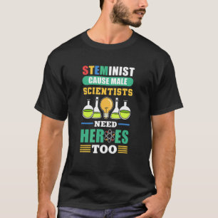 T-shirt Cause stalinienne Les hommes scientifiques ont bes