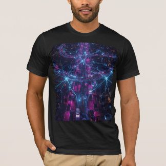 T-shirt Caution: Neural Traffic Jam Ahead – Funny Neuro
