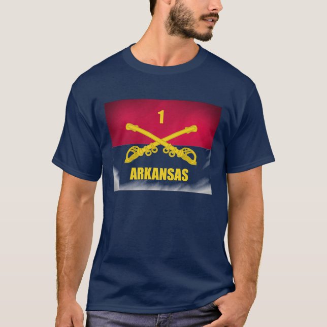 T-shirt Cavalerie Arkansas (Devant)