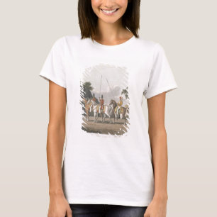 T-shirt Cavalerie irrégulière, Bengale Army 1817, plaque