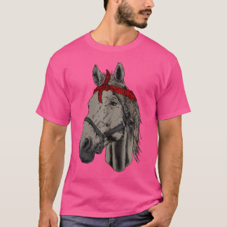T-shirt Cavalier Amoureux Équitation Foin Cavalier à Cheva
