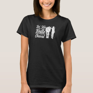T-shirt Cavalier Cavalier Chevaux Vintage