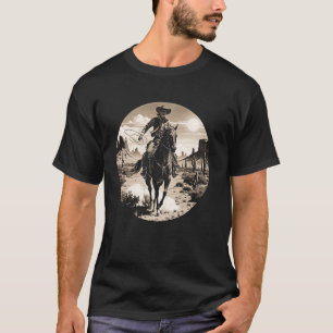T-shirt Cavalier de cheval Cowboy Western Rodeo Ranch dése