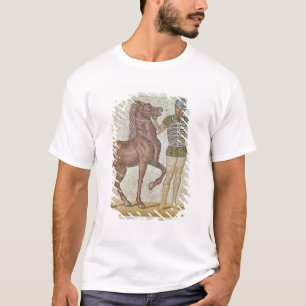 T-shirt Cavalier de cheval dans des couleurs de emballage