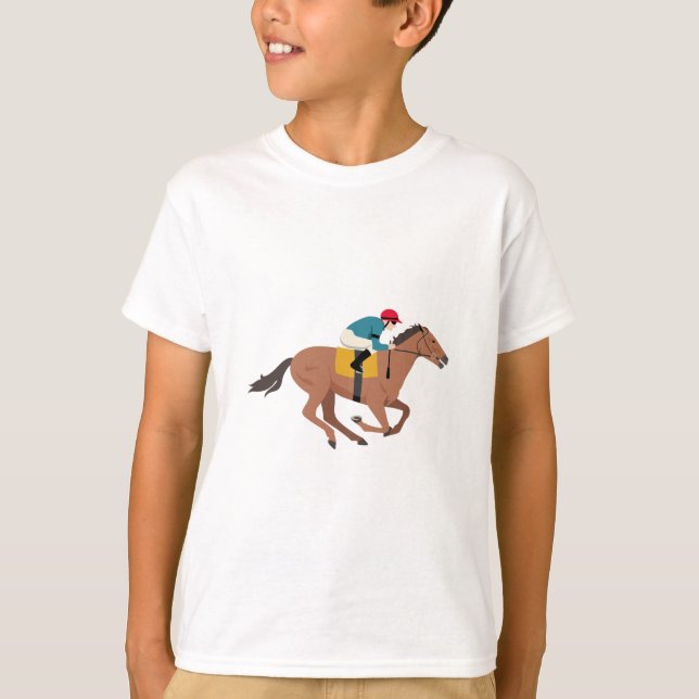 T-shirt Cavalier de cheval de Kentucky Derby (Devant)