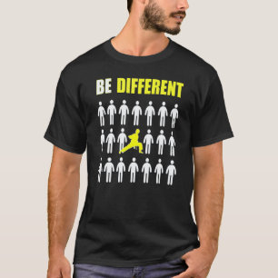 T-shirt Cavalier de Karaté Classique Soyez Différent Inspi