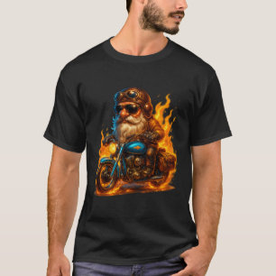 T-shirt Cavalier de l'Enfer Fluffy – Chien Motard avec Bar