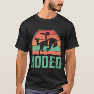 T-shirt Cavalier de Rodéo d'équitation occidentale ami cow