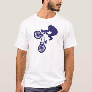 T-SHIRT CAVALIER DE VÉLO BMX