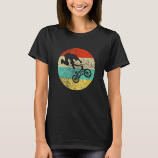 T-shirt Cavalier de vélo BMX rétro vintage Freestyle Stree
