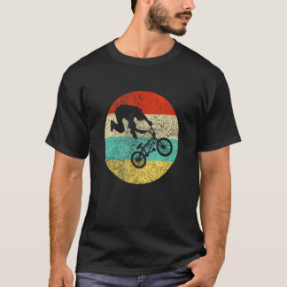 T-shirt Cavalier de vélo BMX rétro vintage Freestyle Stree