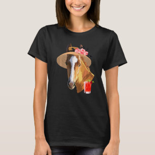 T-shirt Cavalier Derby Équitation Cavalier Jockey Éleveur