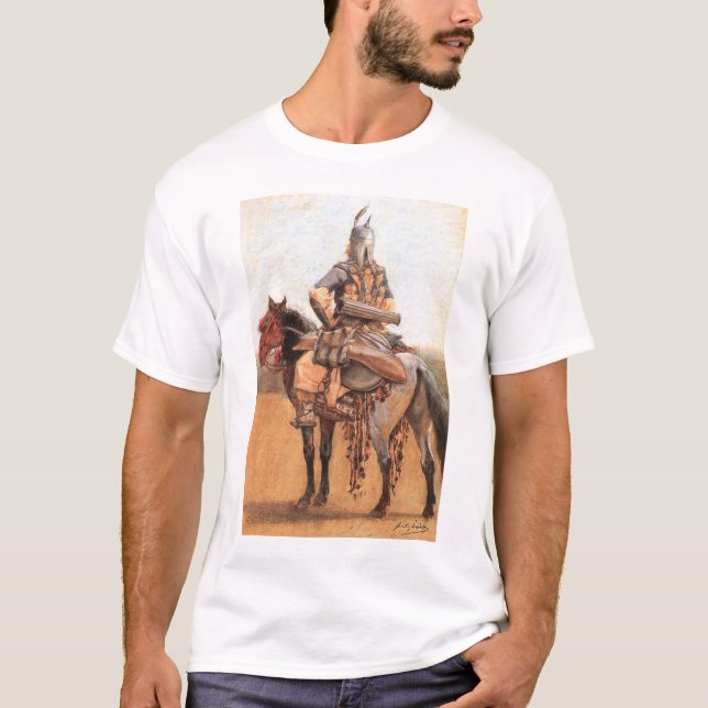 T-shirt Cavalier hongrois de l'ère de la conquête (Devant)