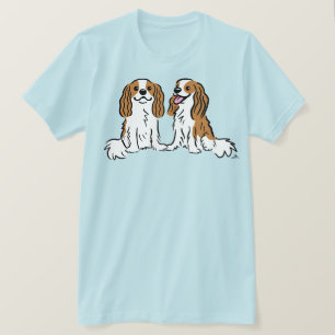 T-shirt Cavalier King Charles Espaniels Chiens mignons