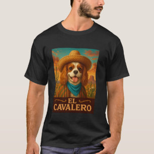 T-shirt Cavalier King Charles Spaniel El Cavalero Sauvage
