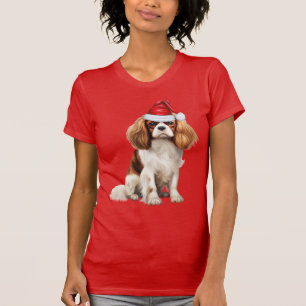 T-shirt Cavalier King Charles Spaniel Funny Christmas Chie